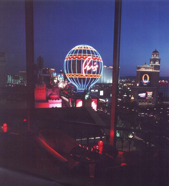 Restaurante panorámico en las Vegas