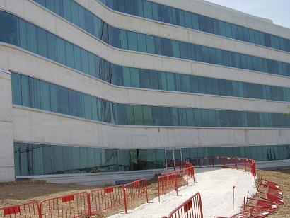 Instalacion de vidrio obra